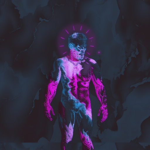 Redacted Bodies — generated piece IX